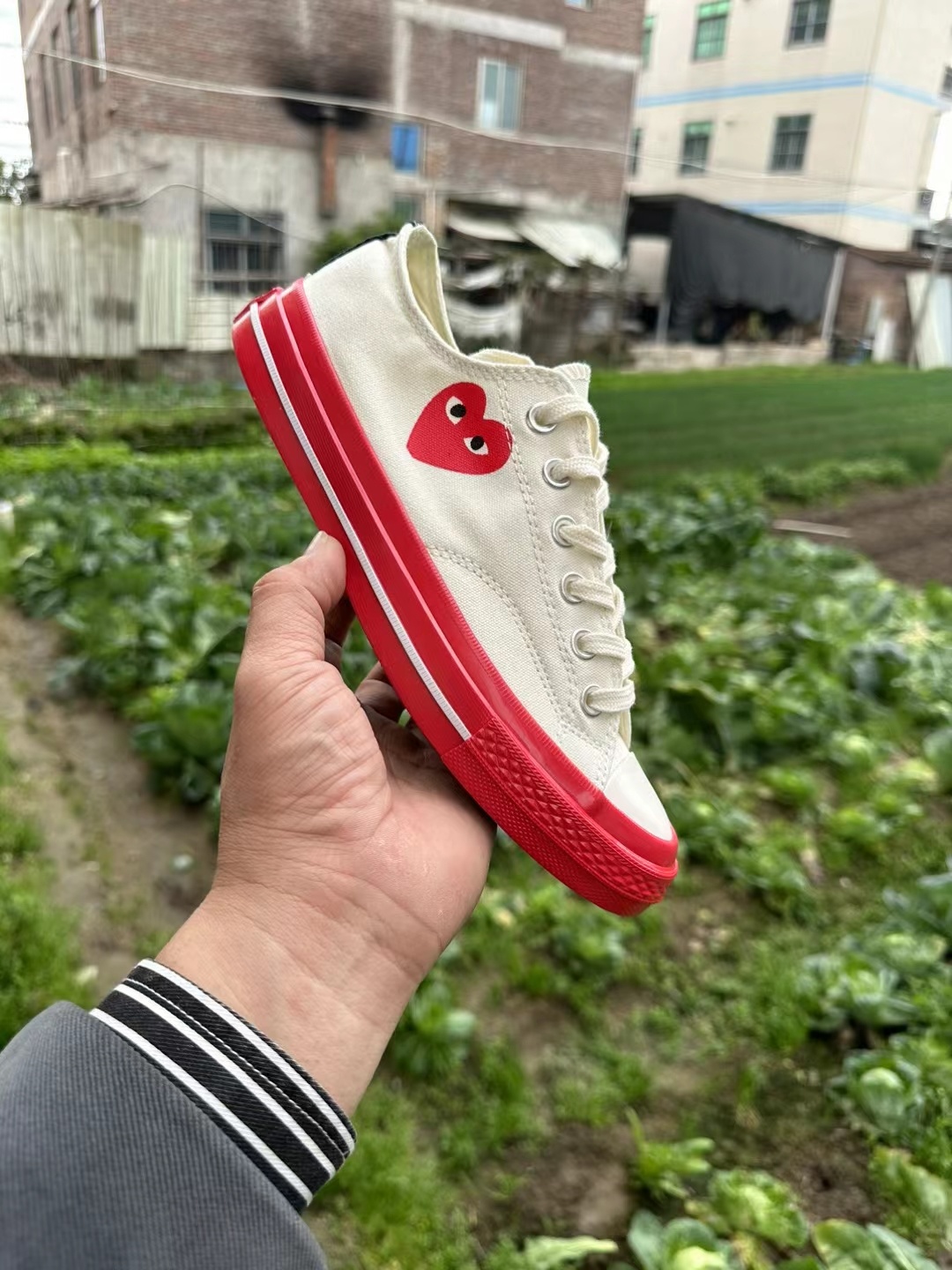 Conver-se X CDG Play 爱心系列（F41）