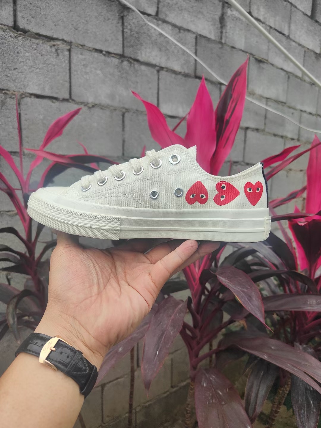 Conver-se X CDG Play 爱心系列（F41）