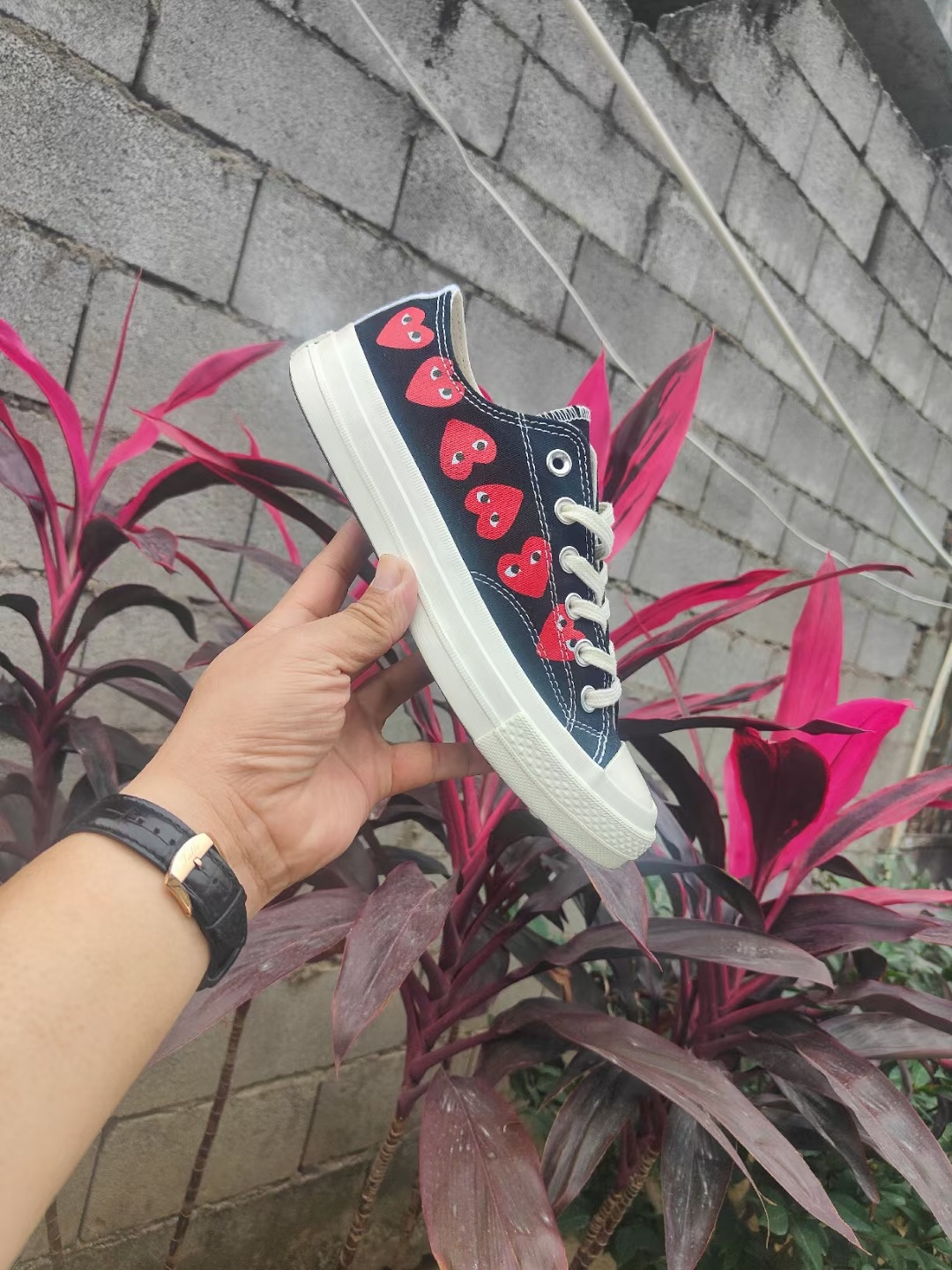 Conver-se X CDG Play 爱心系列（F41）