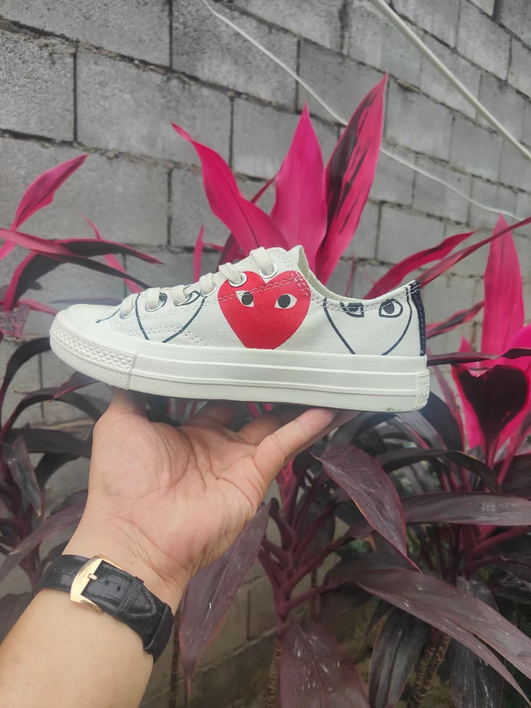 Conver-se X CDG Play 爱心系列（F41）