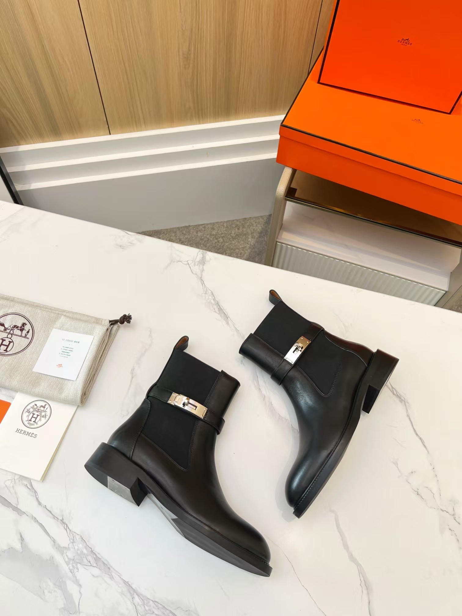 A-Grade High Quality Her-mes Boot