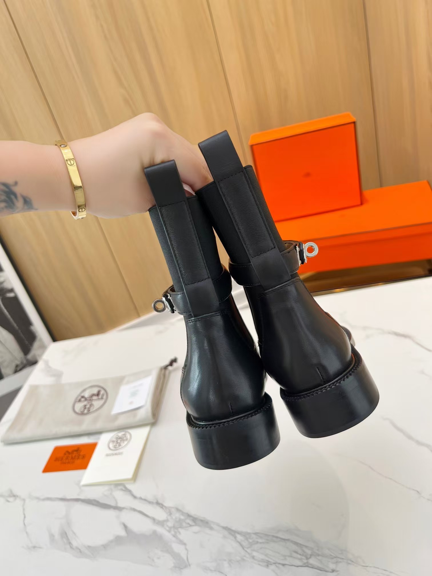 A-Grade High Quality Her-mes Boot