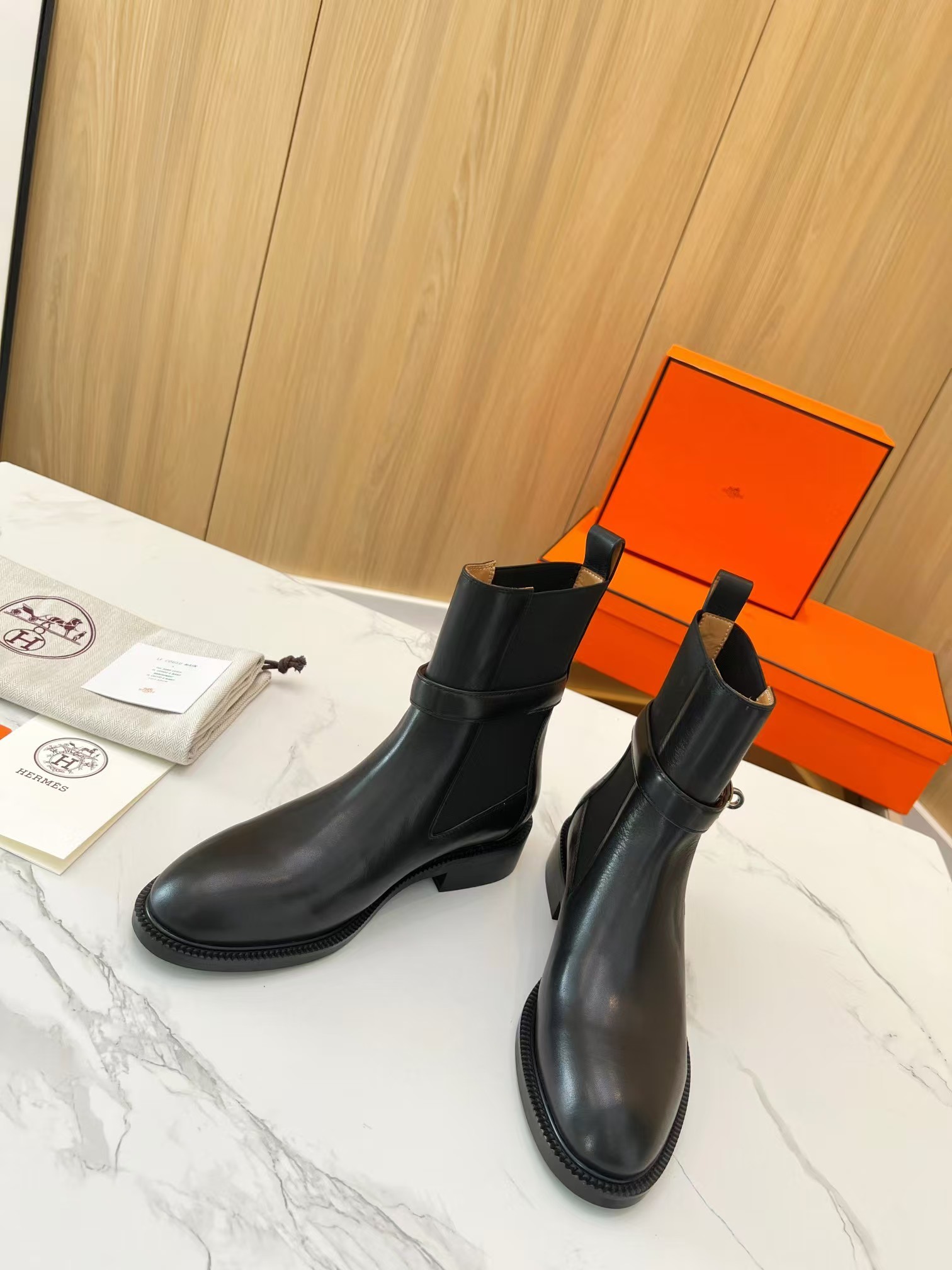 A-Grade High Quality Her-mes Boot