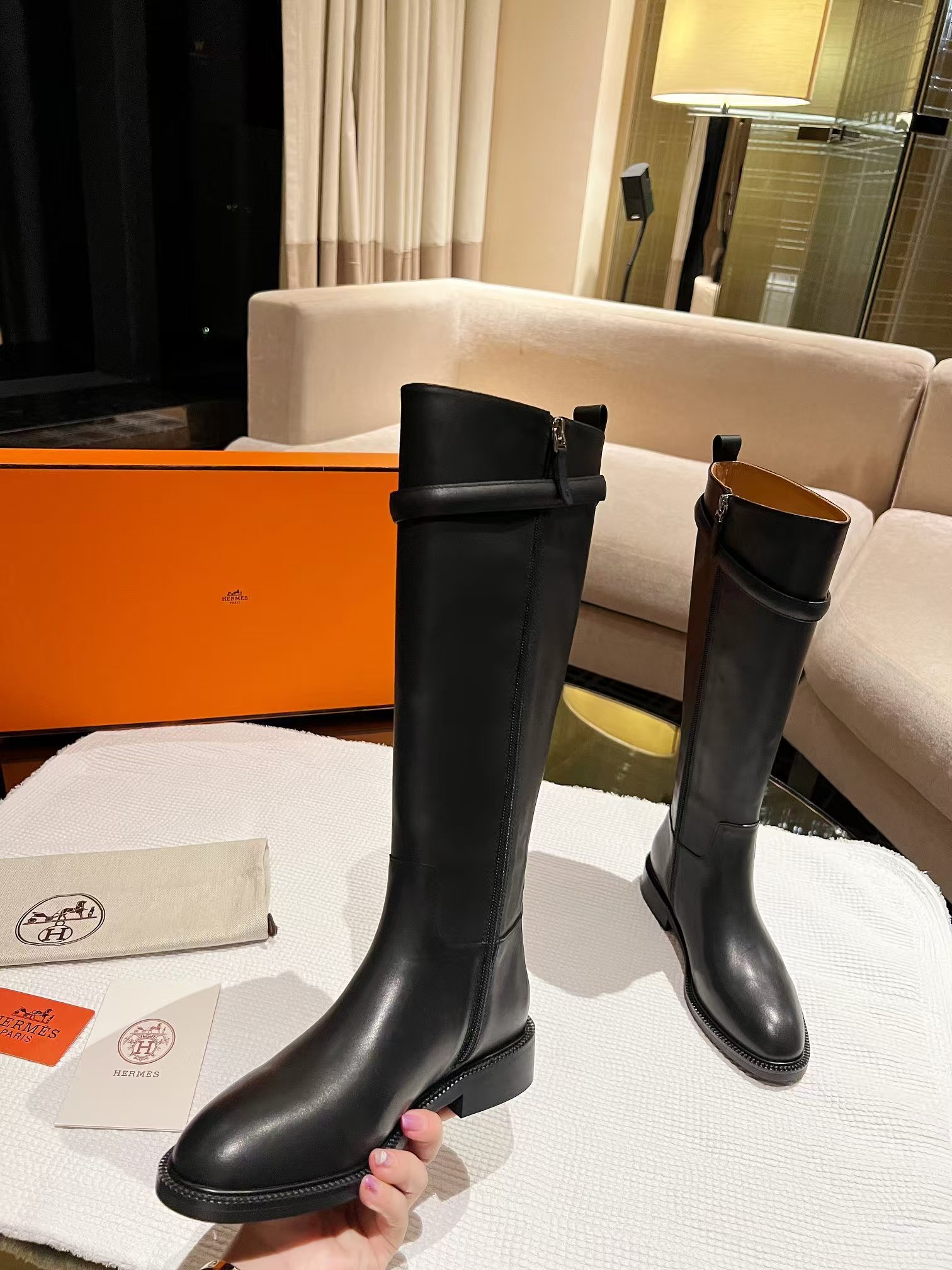 A-Grade High Quality Her-mes Boot