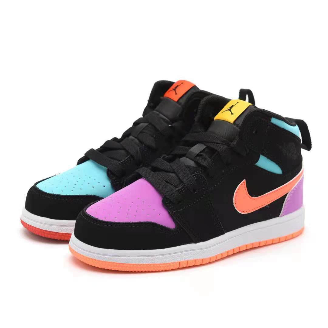 Jor-dan 1 Mid Kid #H-2021众h
