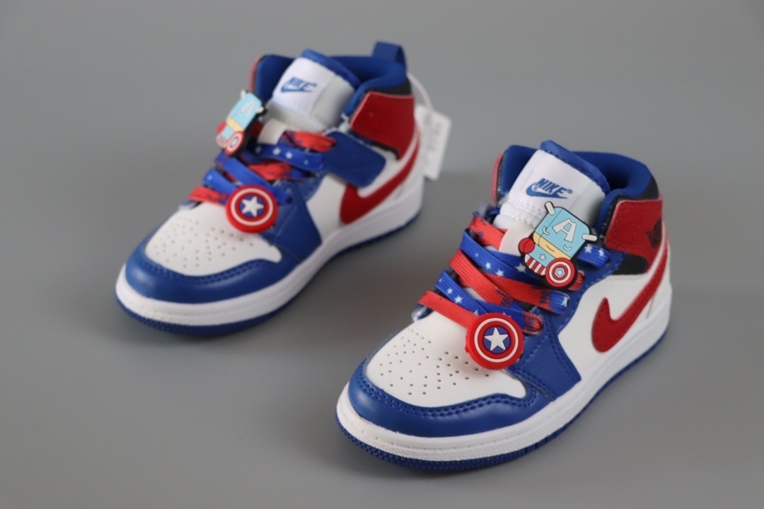 Jor-dan 1 Mid Kid #H-2021众h