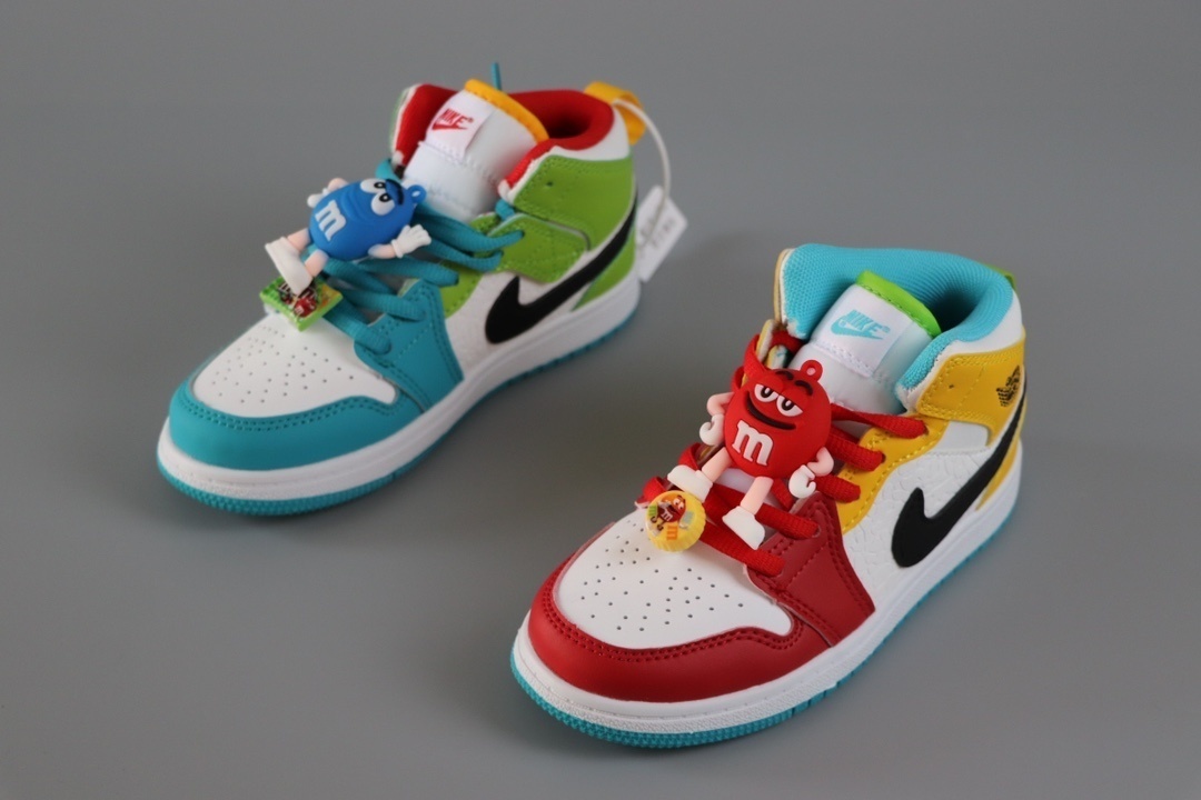 Jor-dan 1 Mid Kid #H-2021众h
