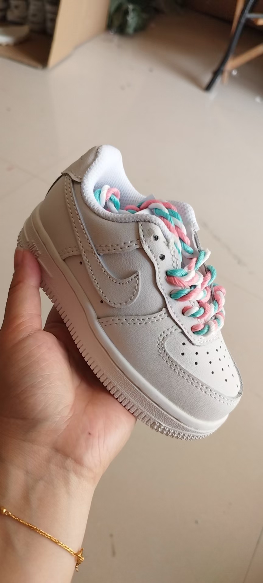 Air Force Leather Kids 粗绳童鞋（F5）
