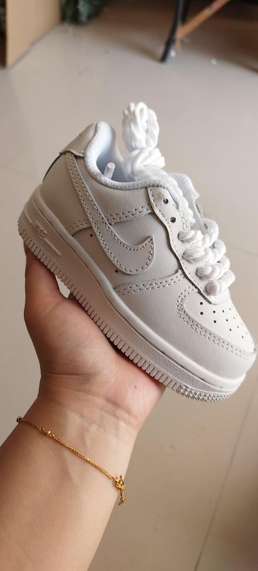Air Force Leather Kids 粗绳童鞋（F5）