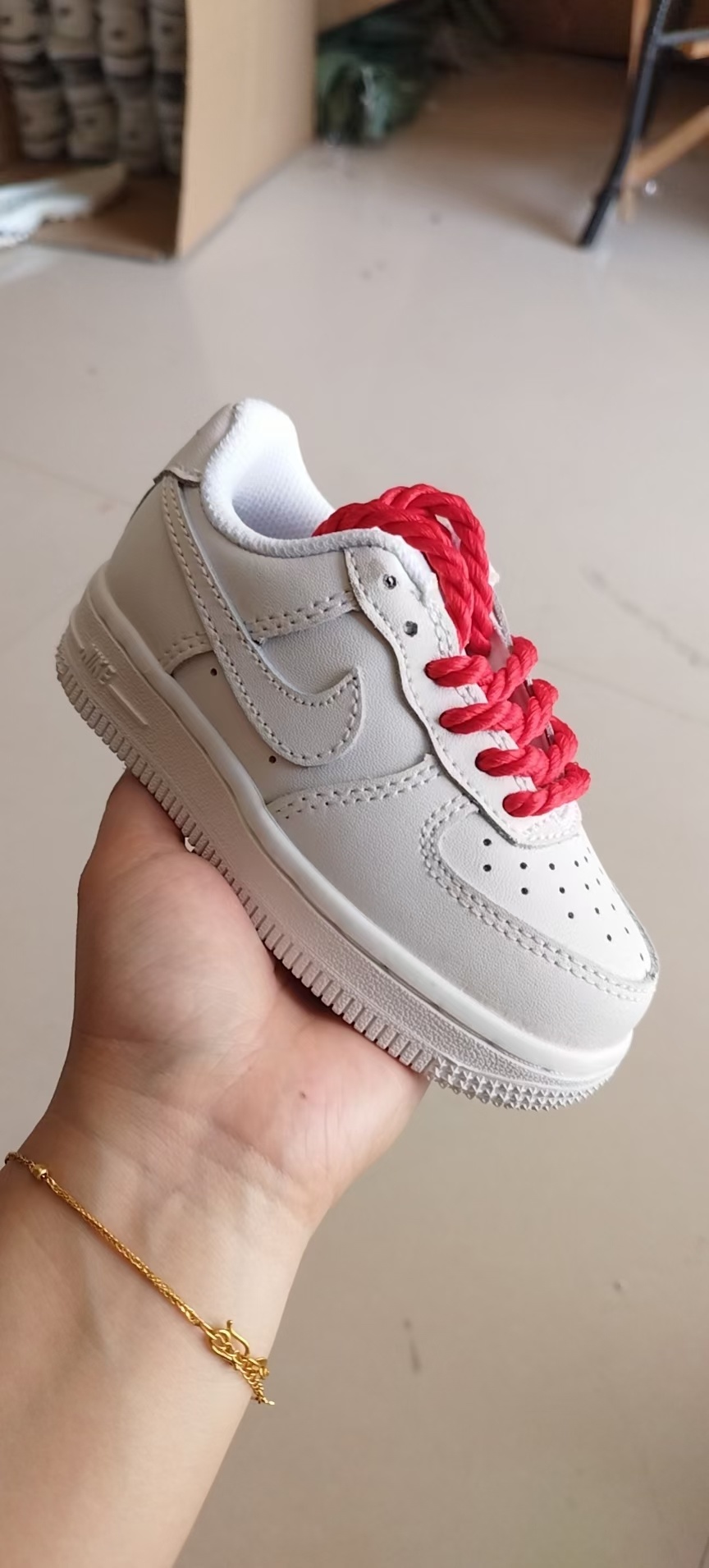 Air Force Leather Kids 粗绳童鞋（F5）
