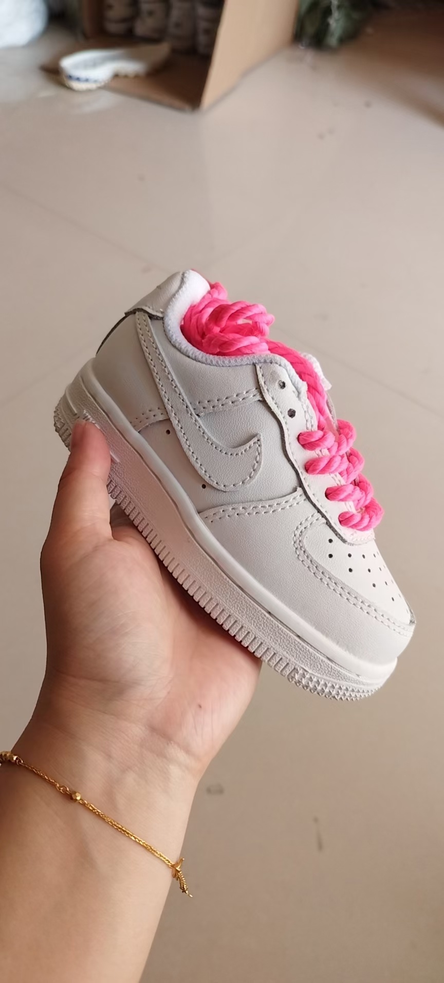 Air Force Leather Kids 粗绳童鞋（F5）