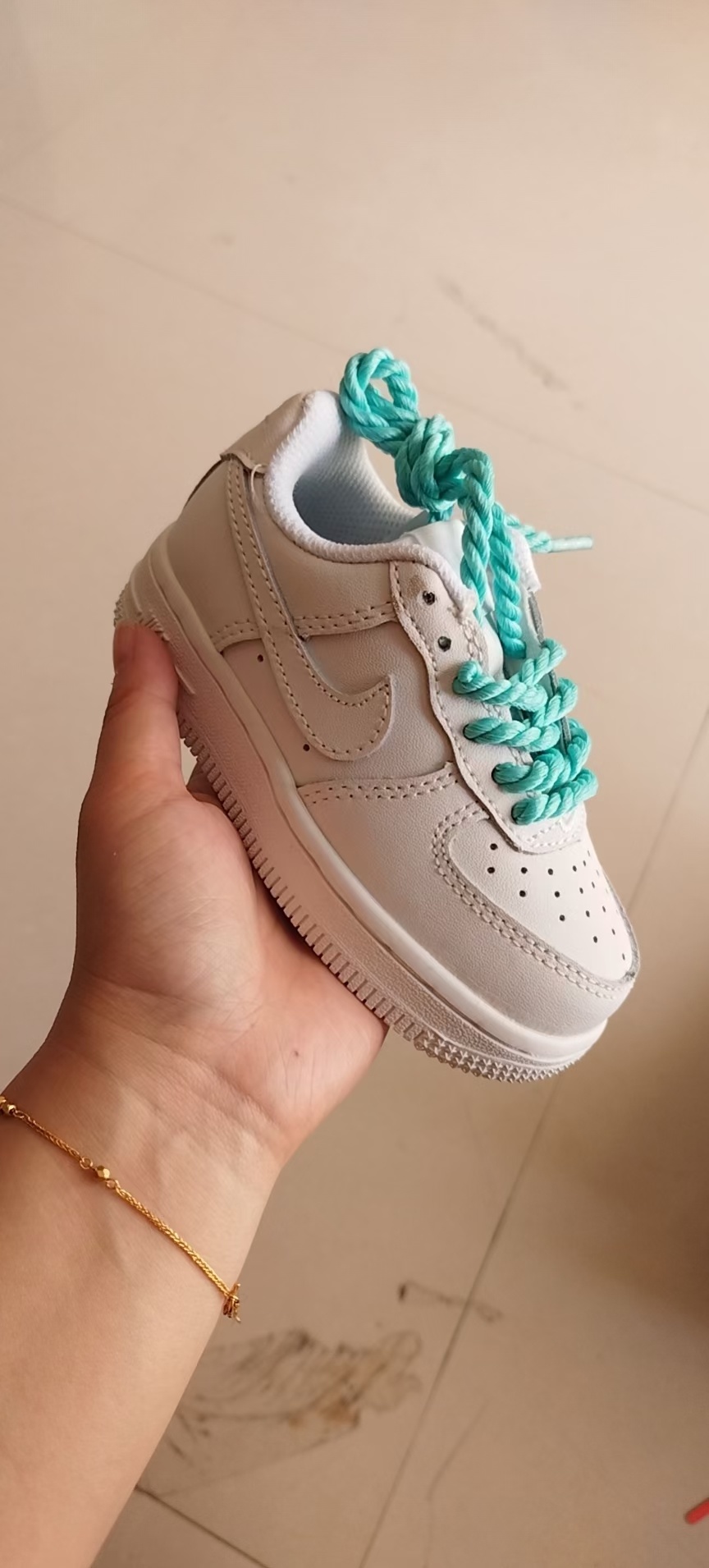 Air Force Leather Kids 粗绳童鞋（F5）