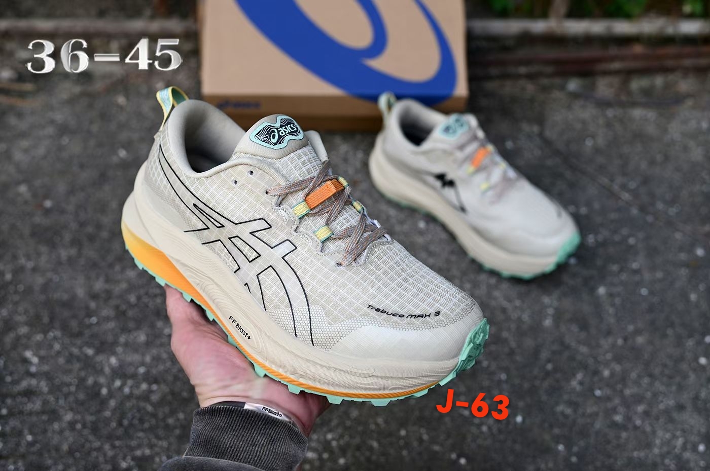 A-sics Gel-Trabuco Max 3（J-63）