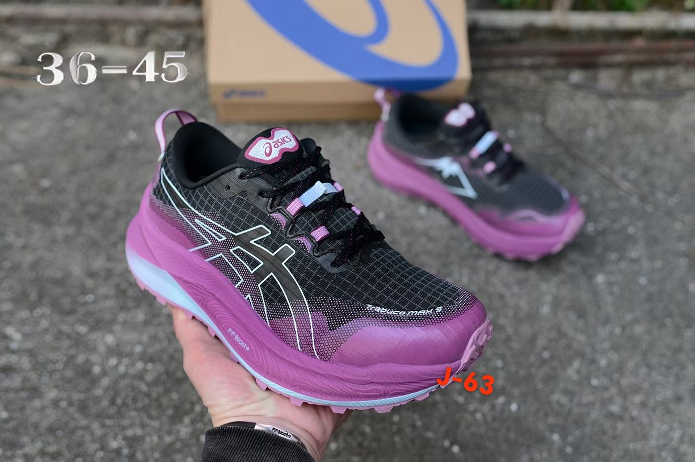 A-sics Gel-Trabuco Max 3（J-63）
