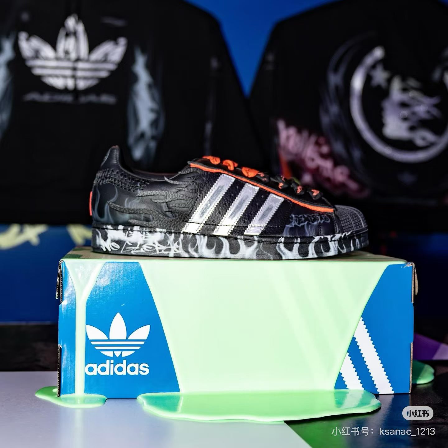 Hellstar X Adidas Superstar II（H-22）