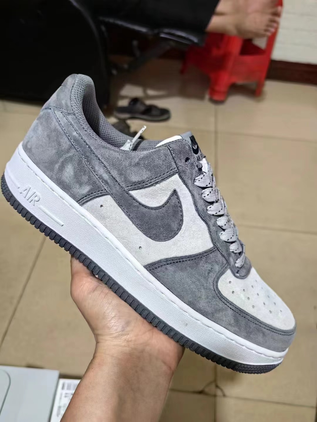AF First Suede with air pad 内置气垫（063）