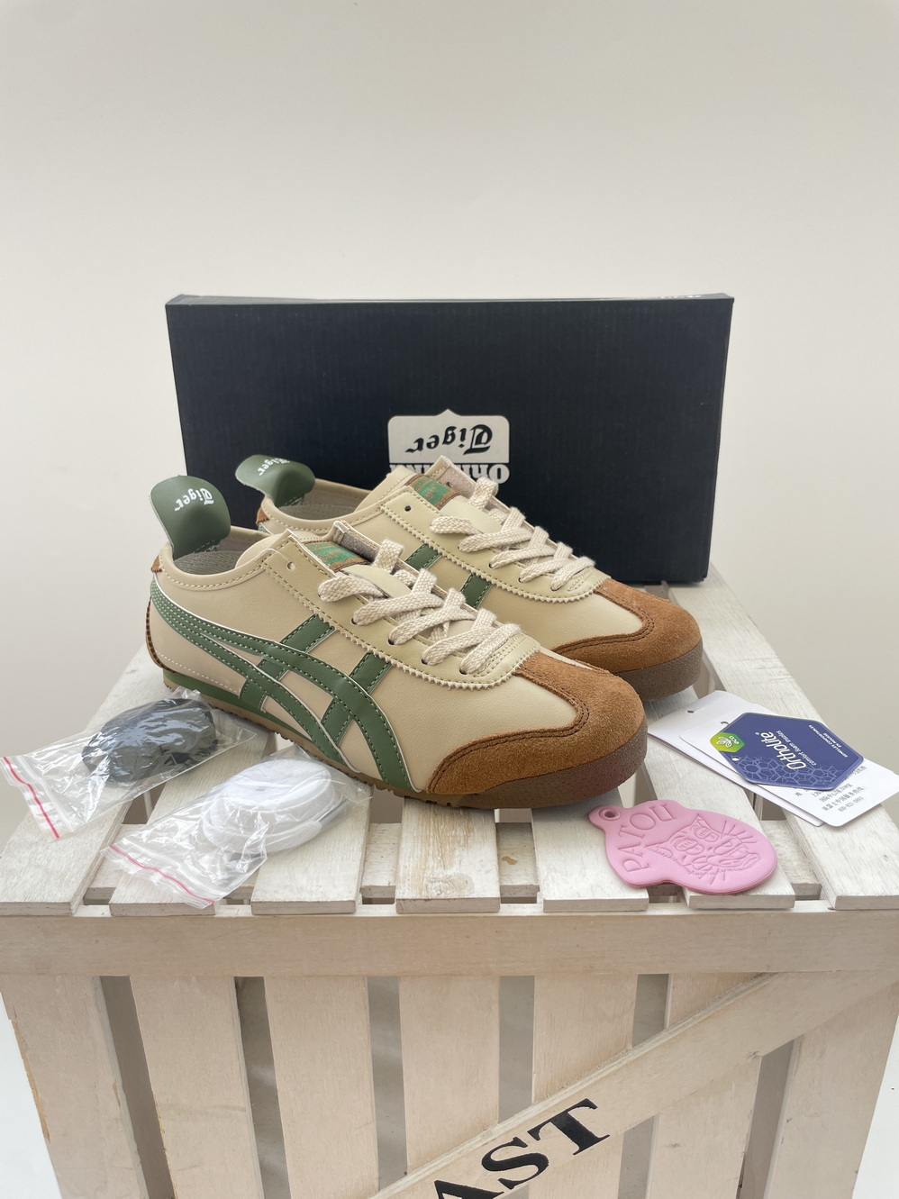 A-sics Onit-suka Tiger Leather #陈阿华