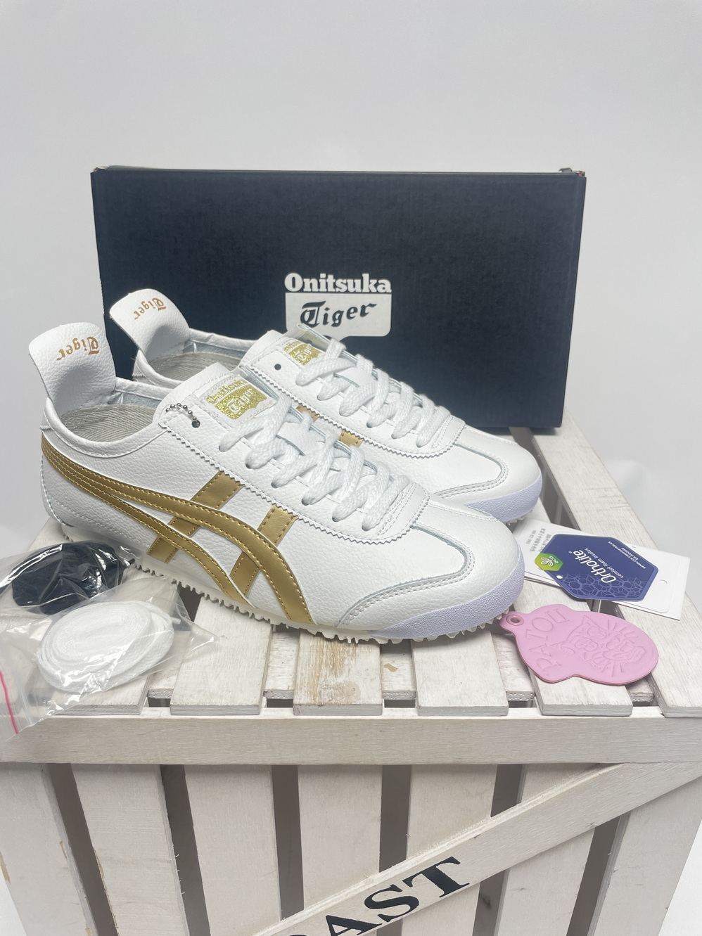 A-sics Onit-suka Tiger Leather #陈阿华