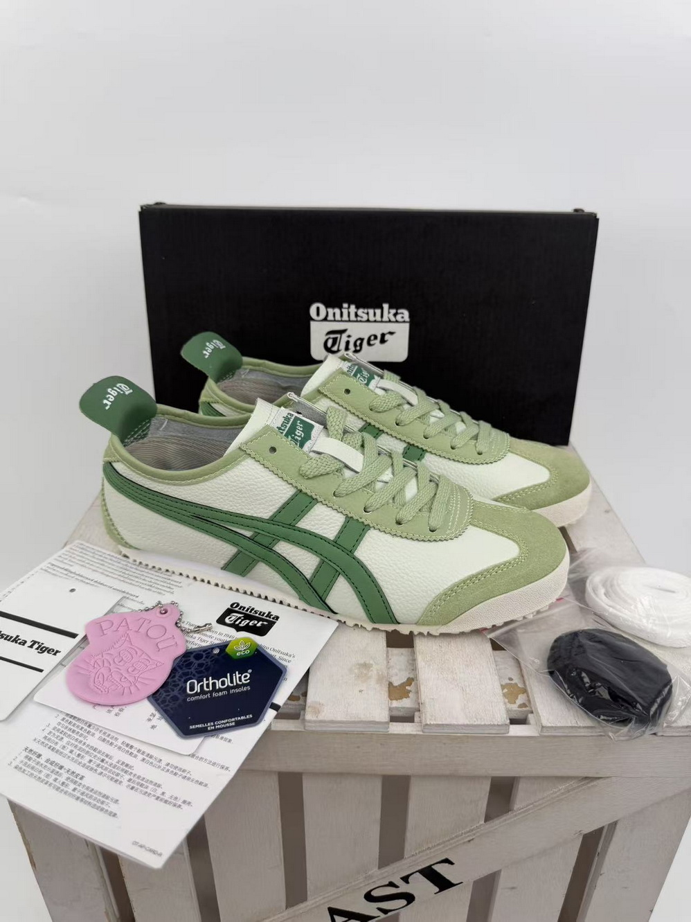 A-sics Onit-suka Tiger Leather #陈阿华