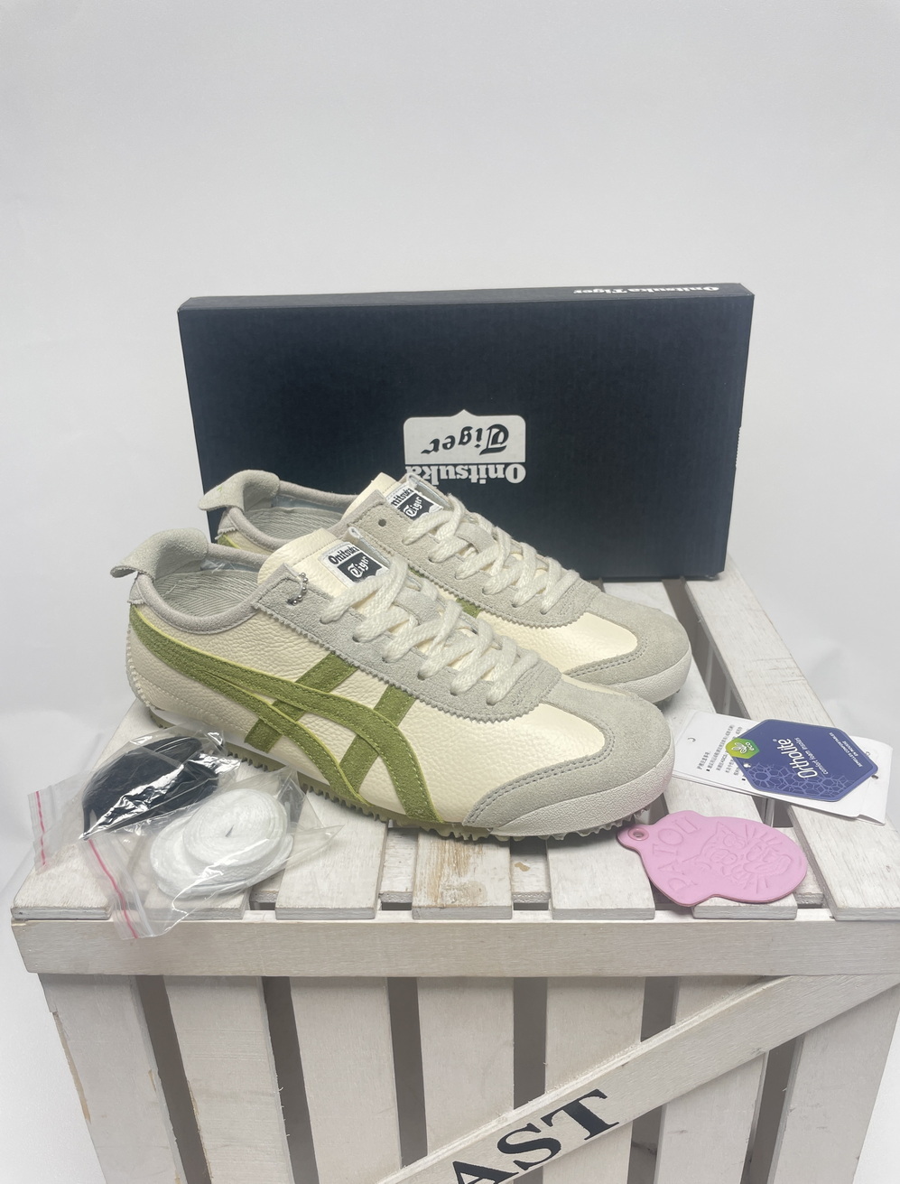 A-sics Onit-suka Tiger Leather #陈阿华