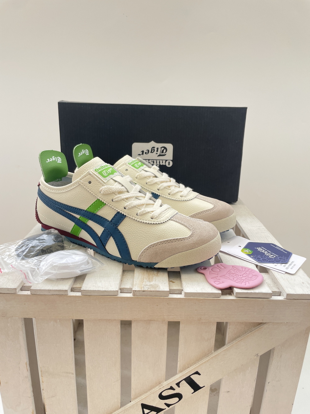 A-sics Onit-suka Tiger Leather #陈阿华