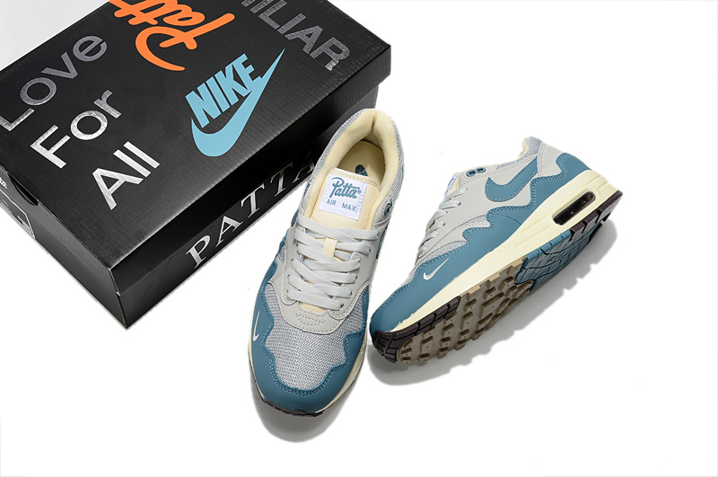 Patta x Nike Air Max 1 87波浪纹 #雄