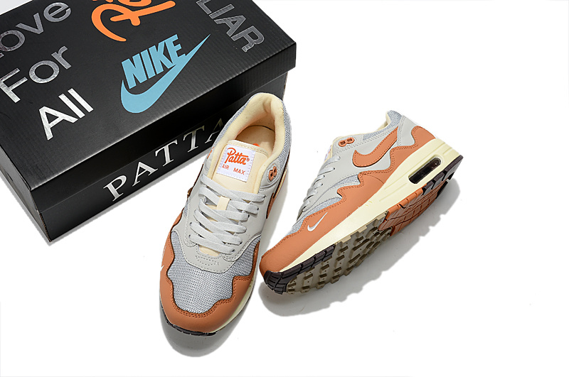Patta x Nike Air Max 1 87波浪纹 #雄