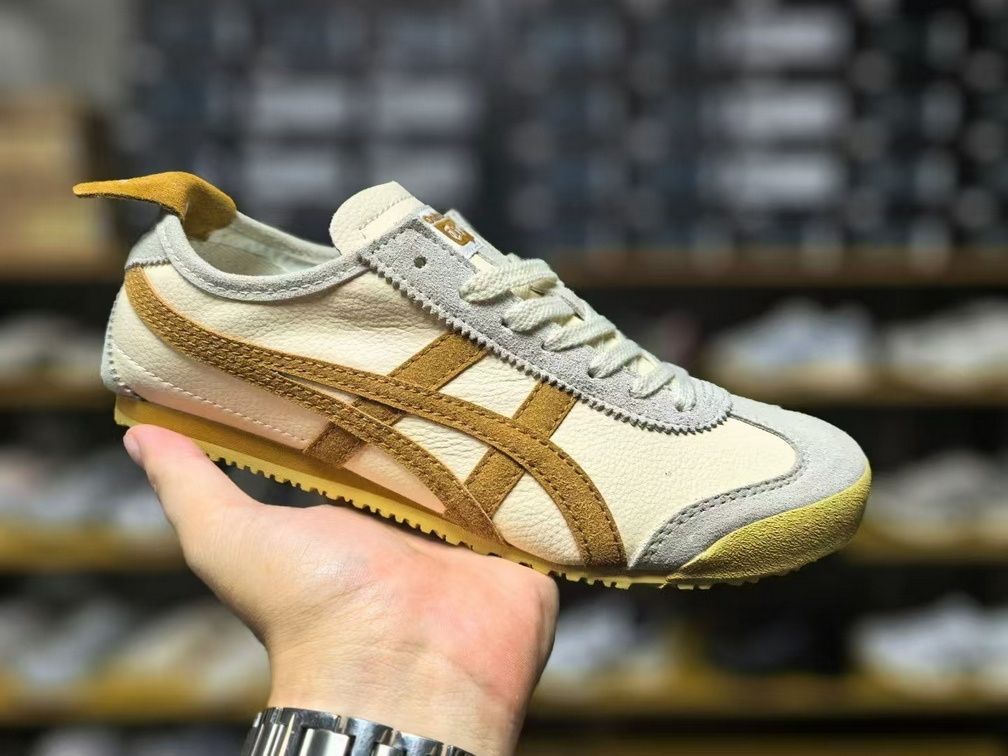 A-sics Onit-suka Tiger Leather #唐
