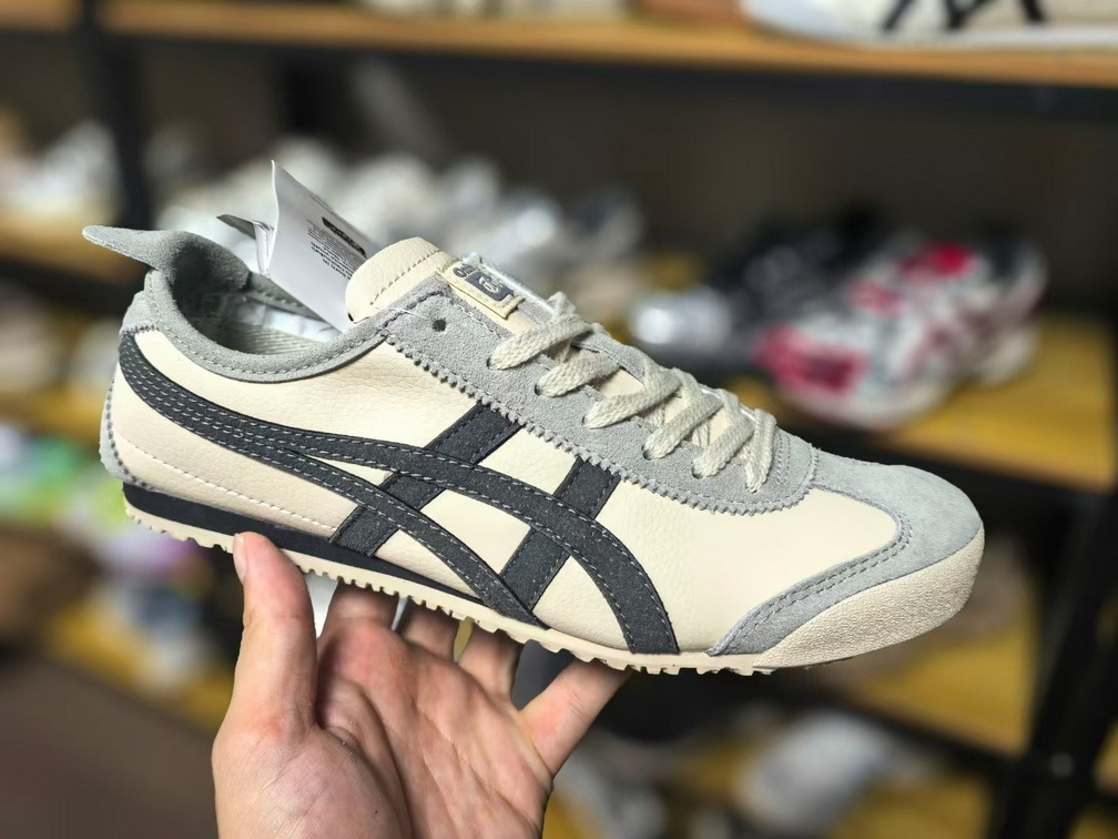A-sics Onit-suka Tiger Leather #唐