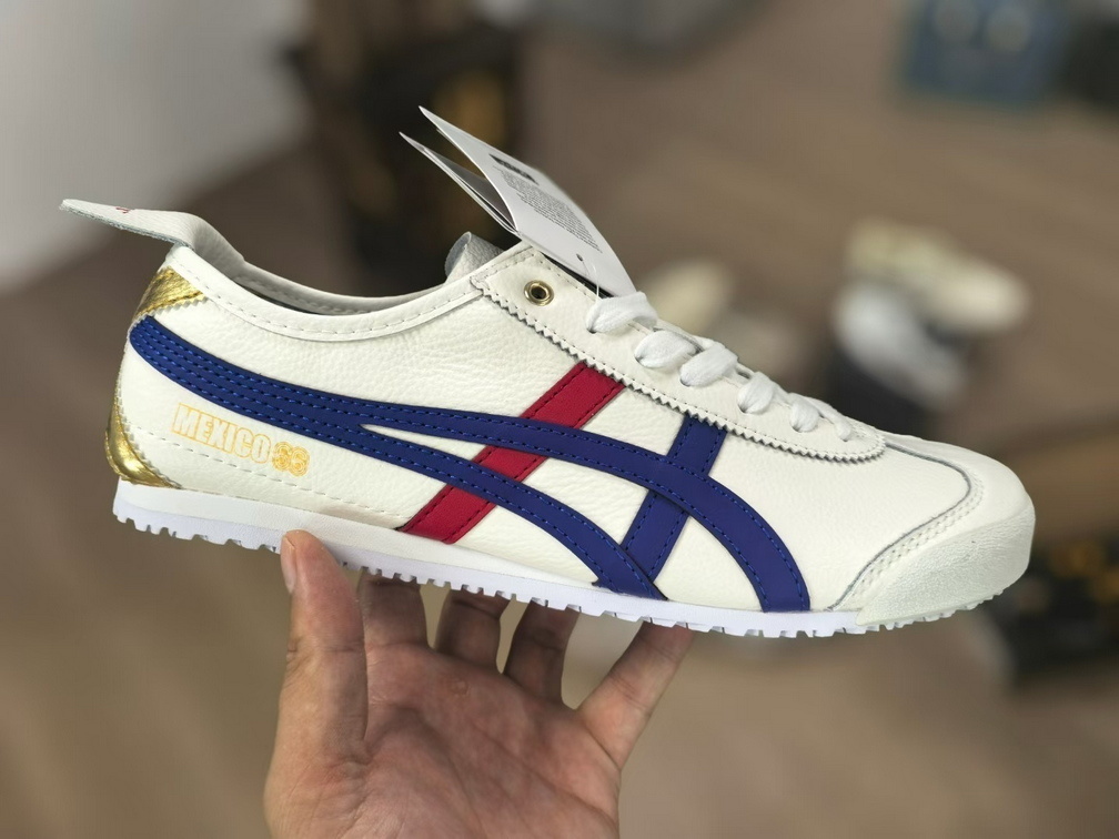 A-sics Onit-suka Tiger Leather #唐