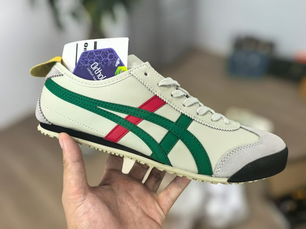 A-sics Onit-suka Tiger Leather #唐