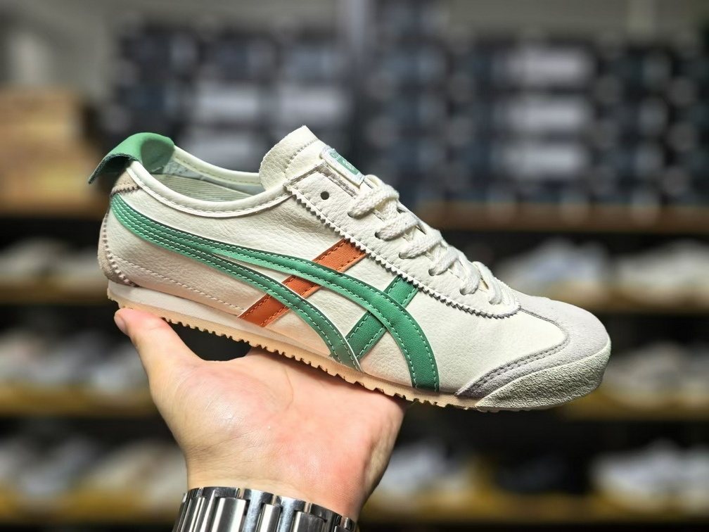 A-sics Onit-suka Tiger Leather #唐