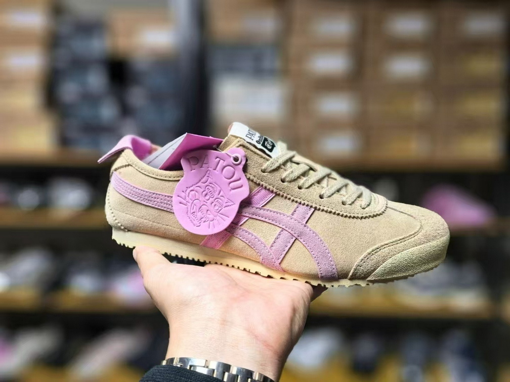 A-sics Onit-suka Tiger Leather #唐