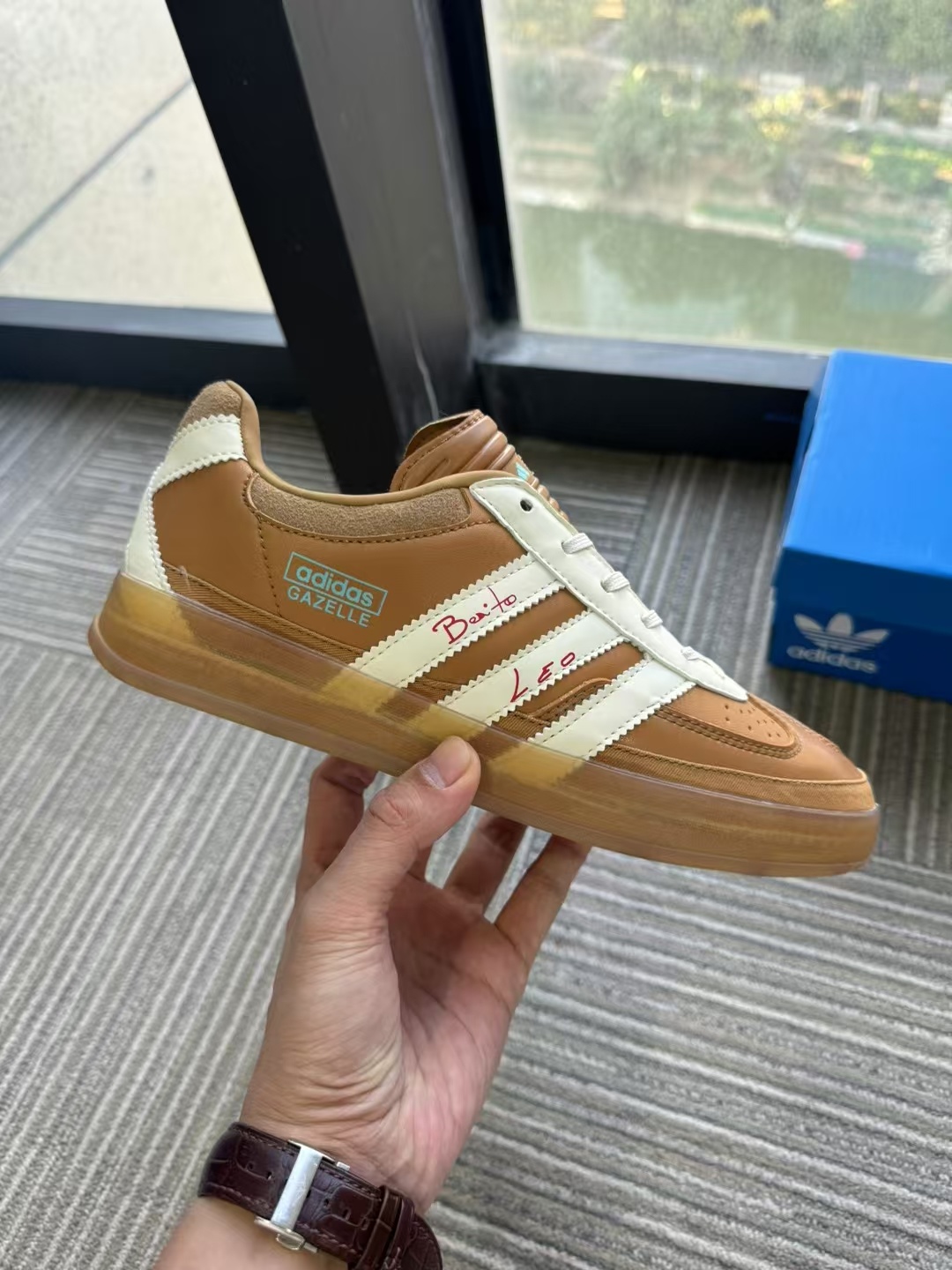 Leo Messi X Adidas Gazelle（F97）