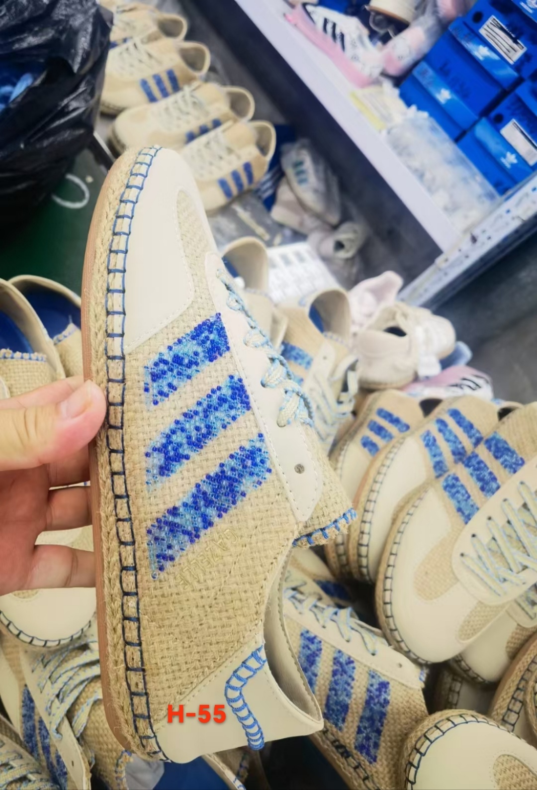 Adidas Canvas SB 草鞋（H-55）