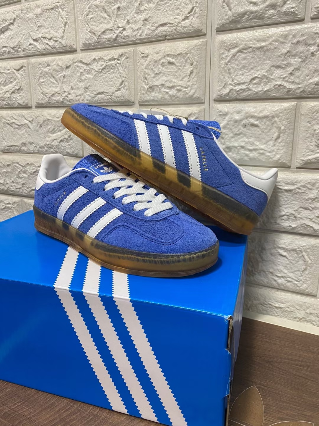 Adidas Originals Gazelle Indoor（G48 F15）