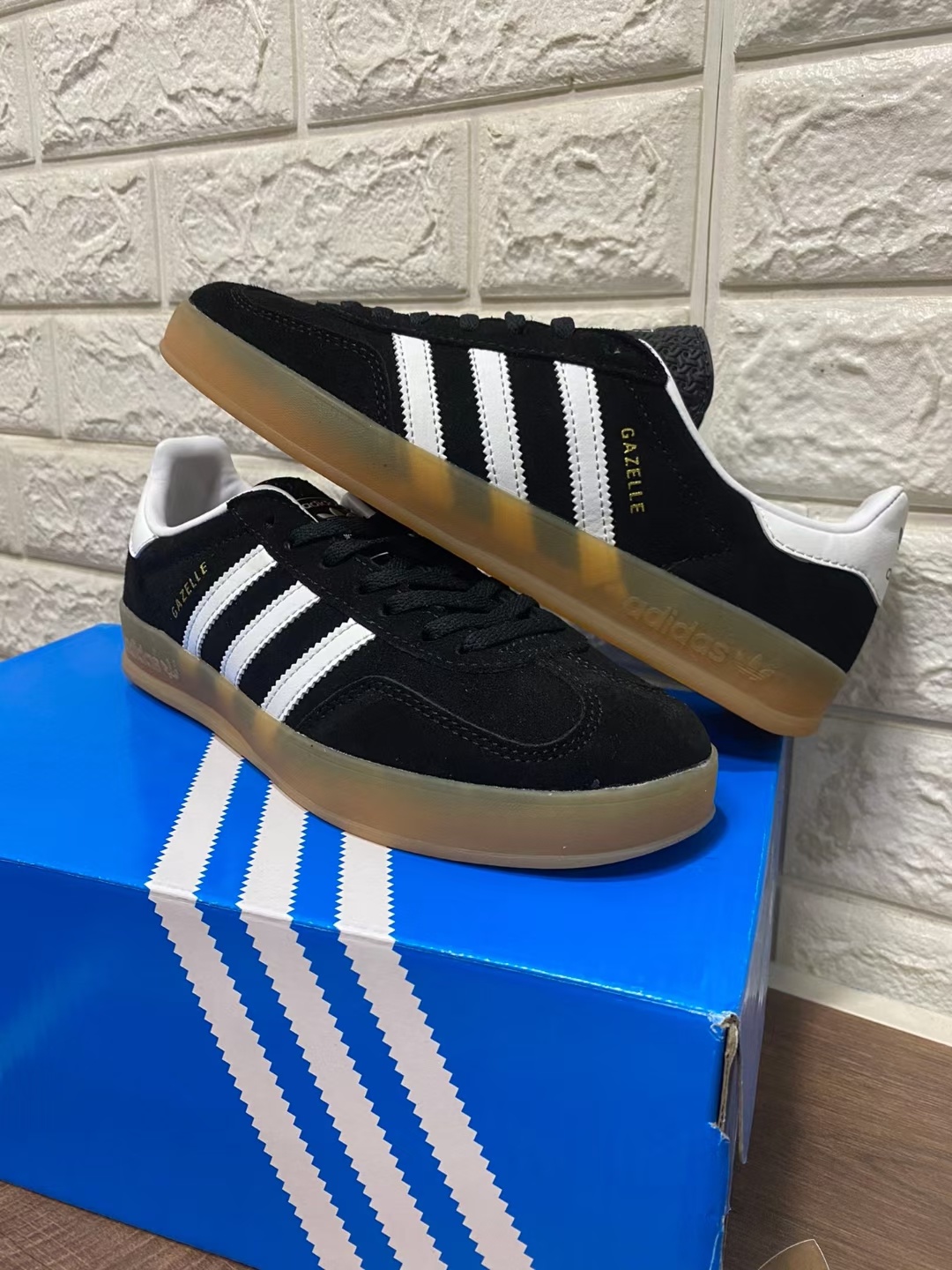 Adidas Originals Gazelle Indoor（G48 F15）
