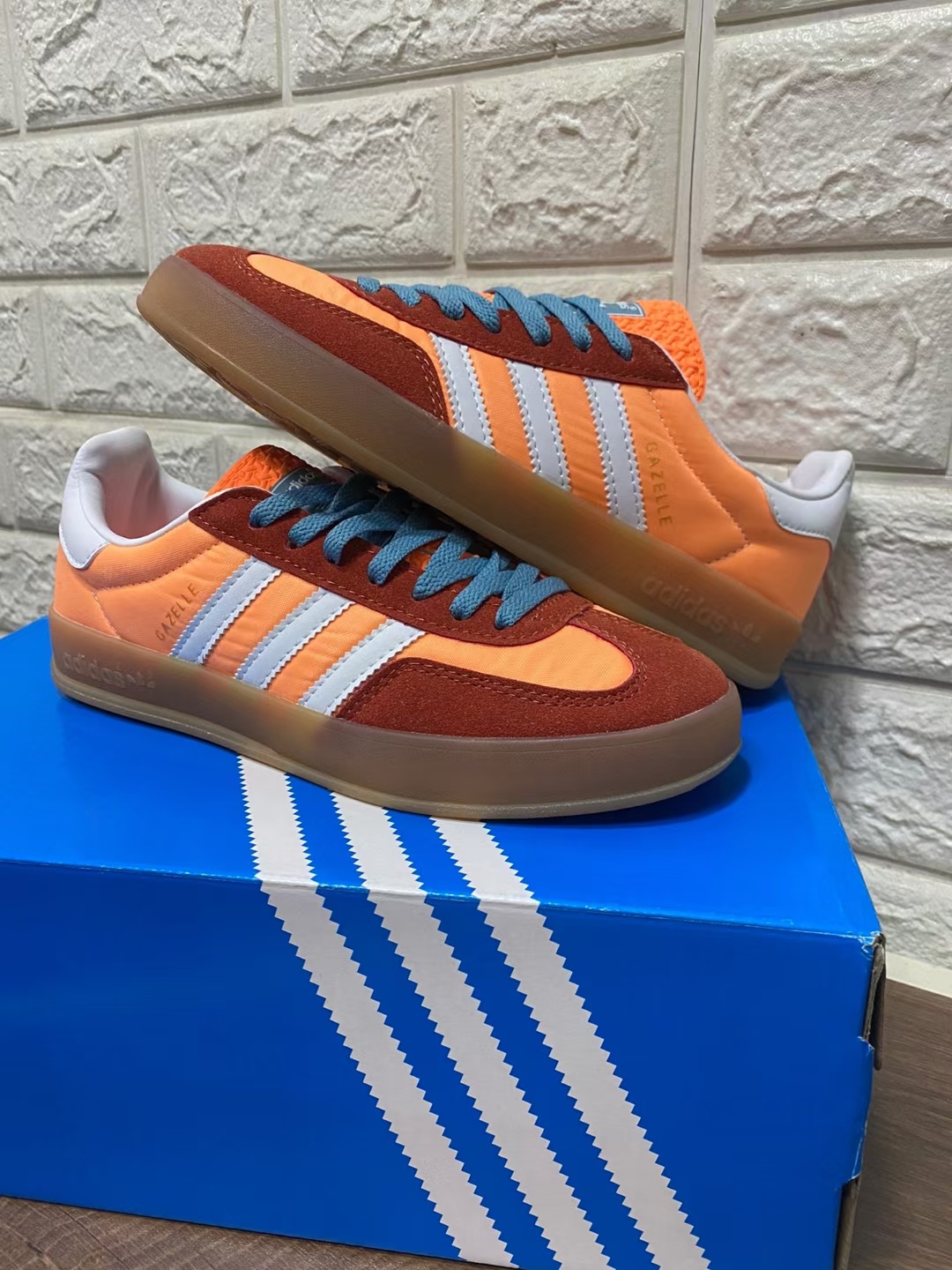 Adidas Originals Gazelle Indoor（G48 F15）