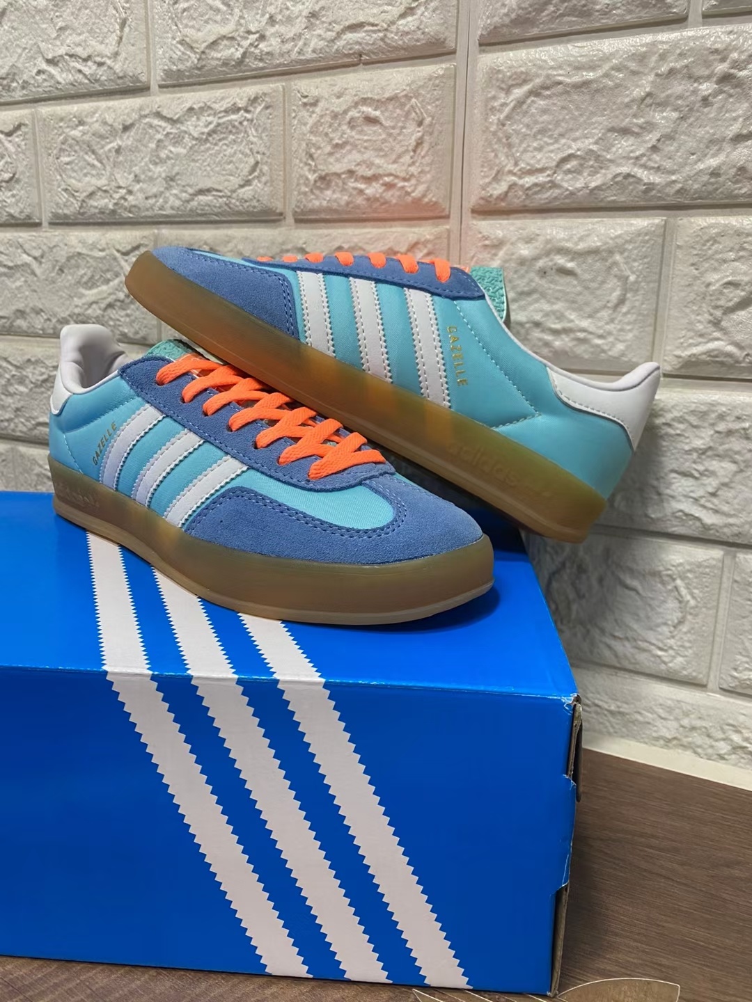 Adidas Originals Gazelle Indoor（G48 F15）