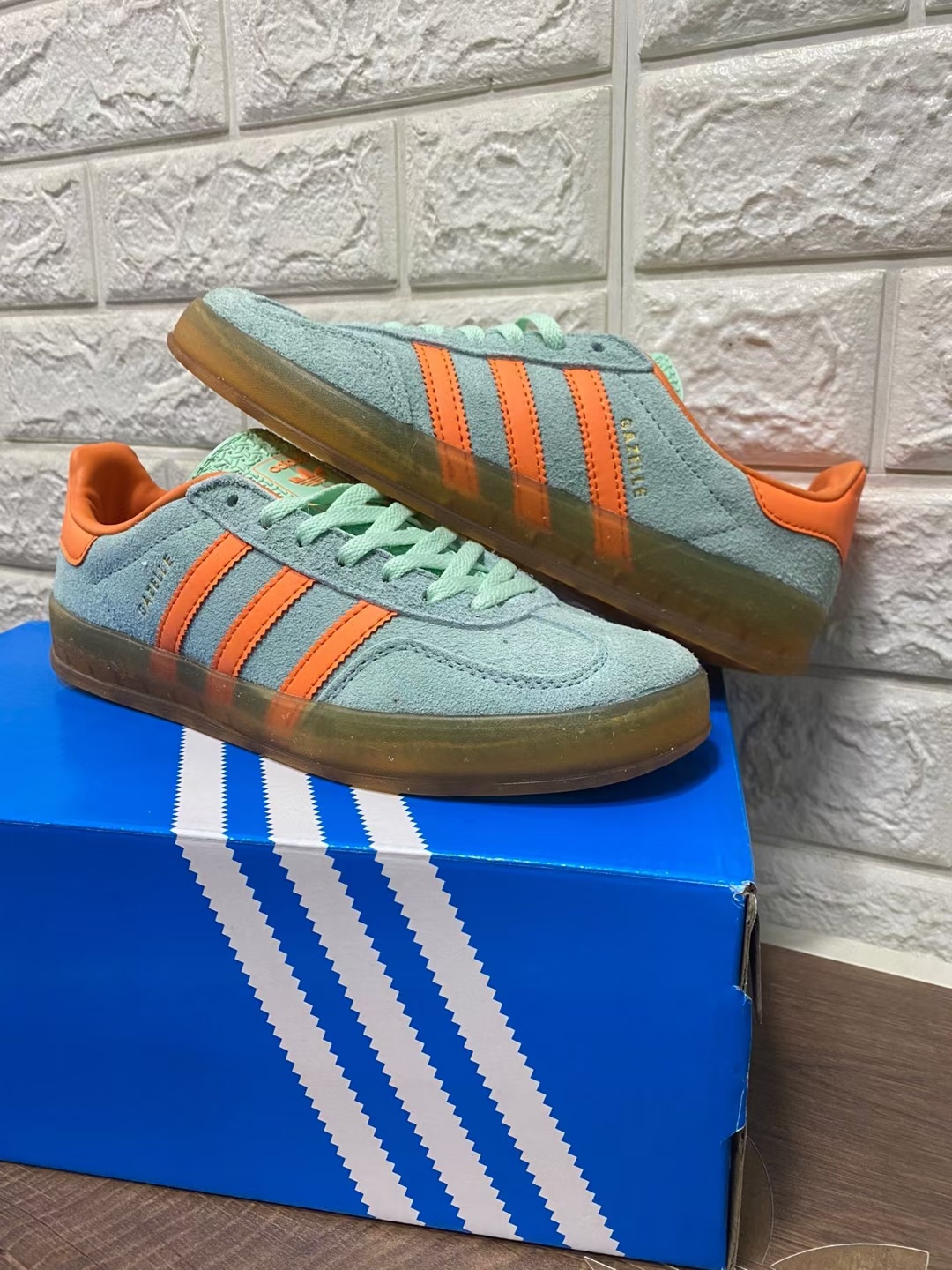 Adidas Originals Gazelle Indoor（G48 F15）