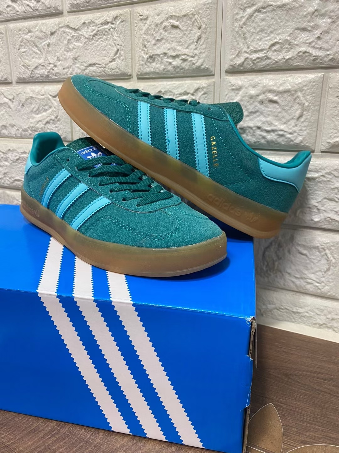 Adidas Originals Gazelle Indoor（G48 F15）