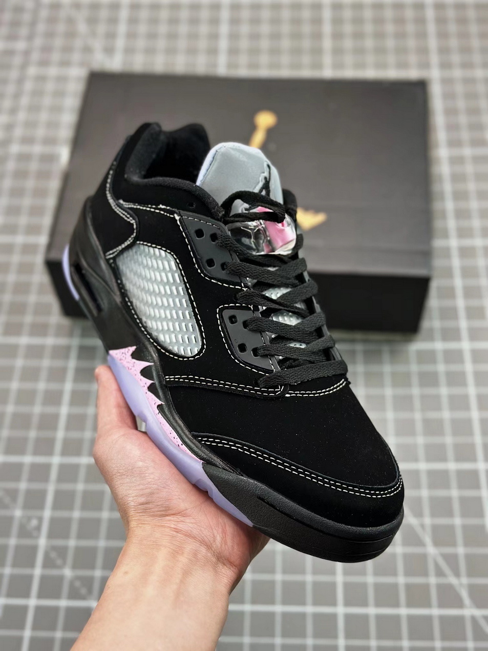 Jor-dan 5 Low #青