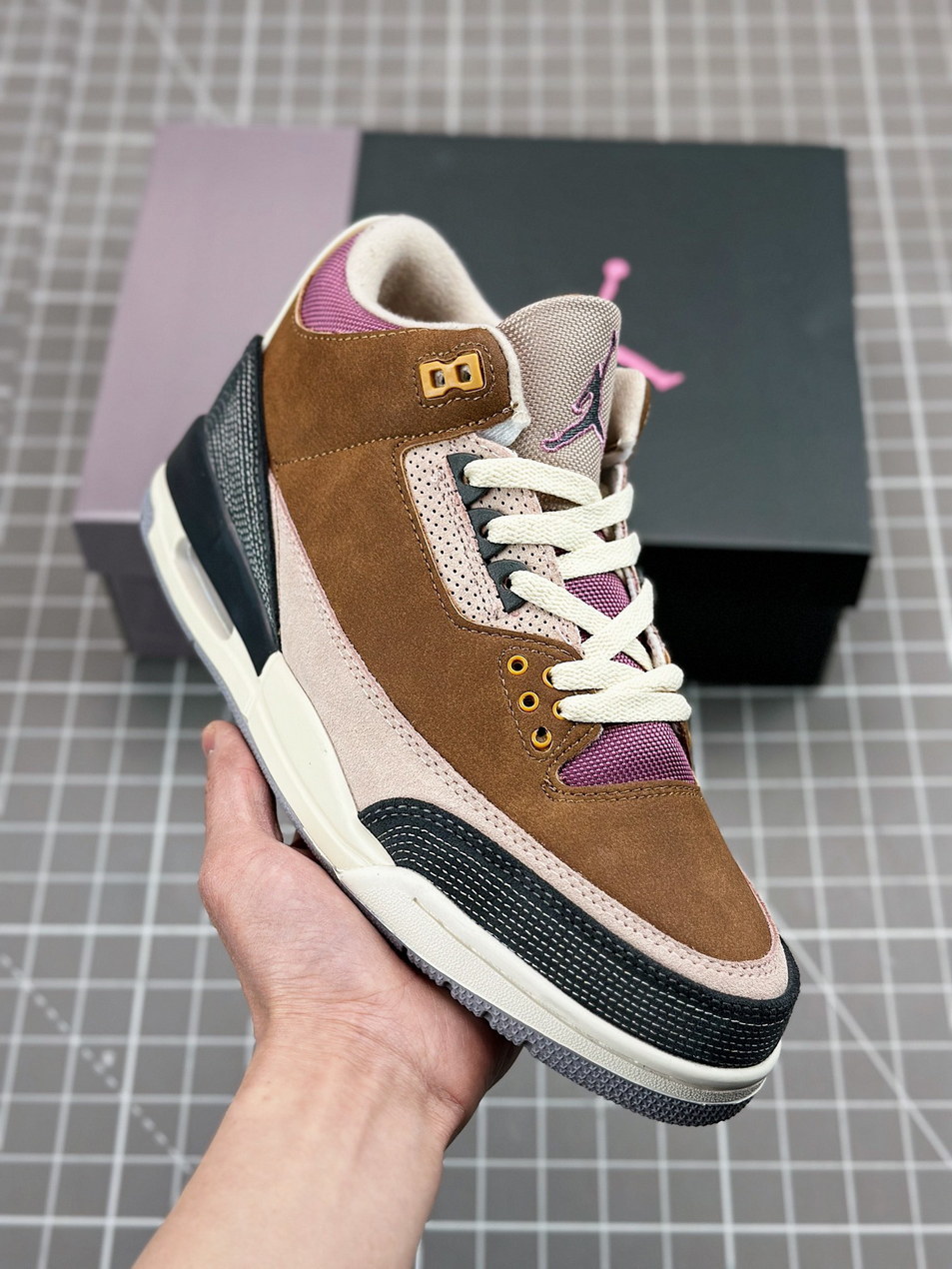 Jor-dan 3 First Leather #章