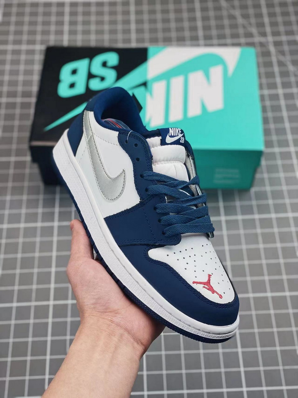 Jor-dan 1 Low Leather #章