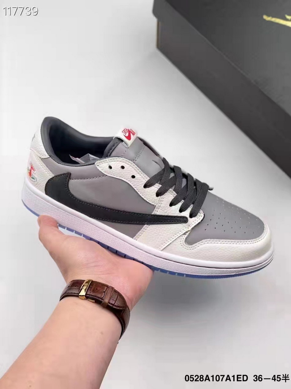 Jor-dan 1 Low Leather #章