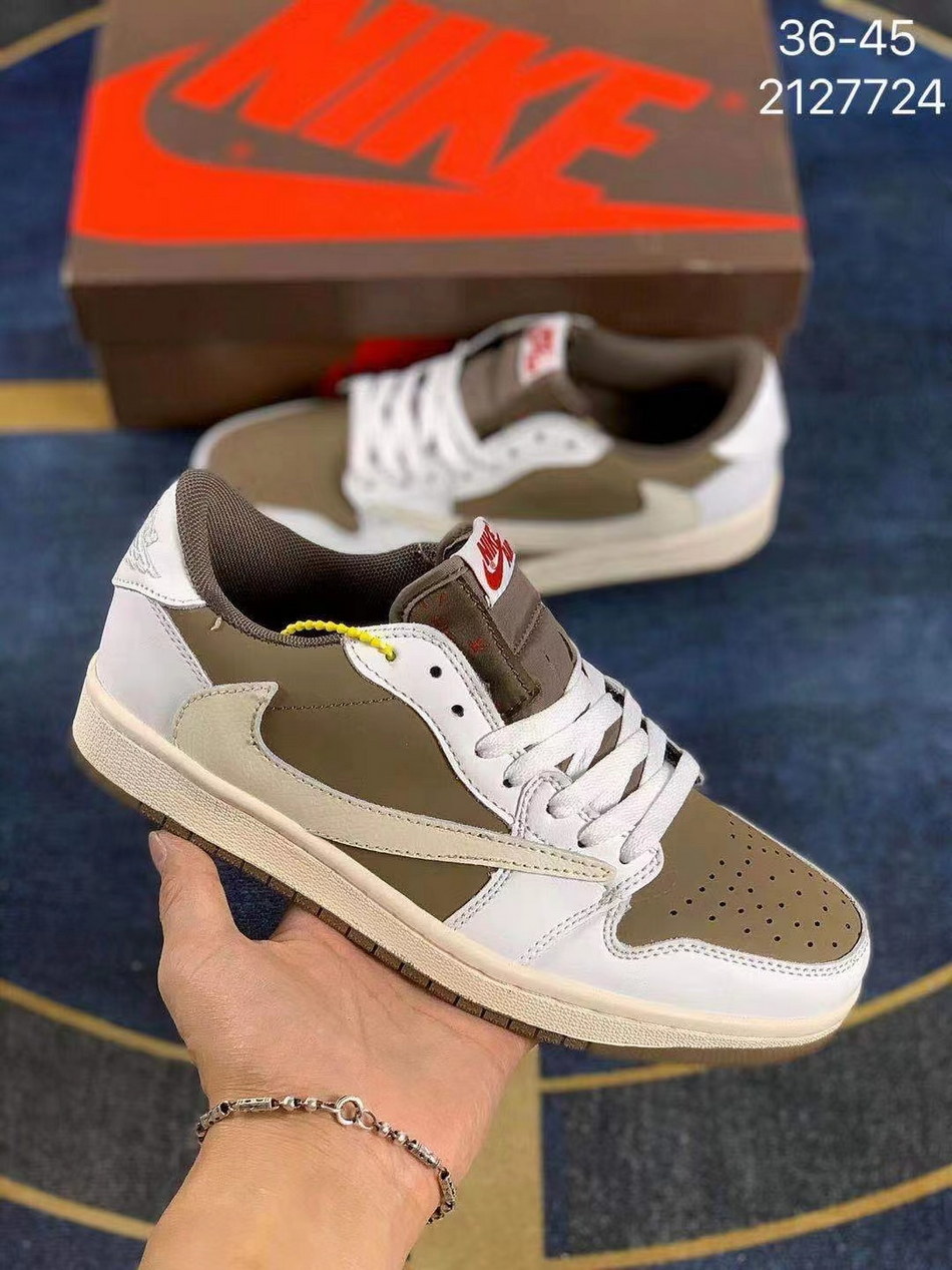 Jor-dan 1 Low Leather #章