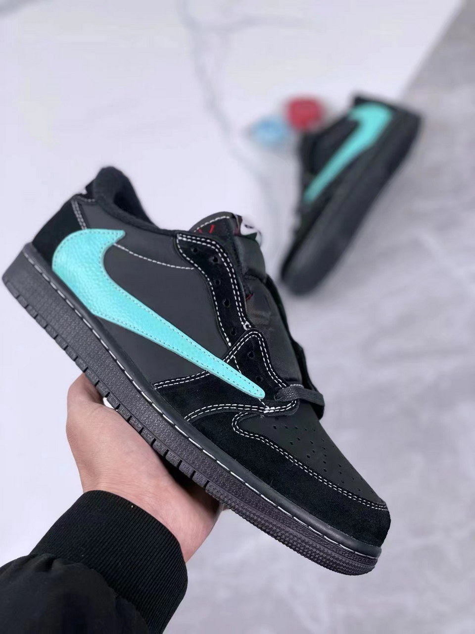 Jor-dan 1 Low Leather #章