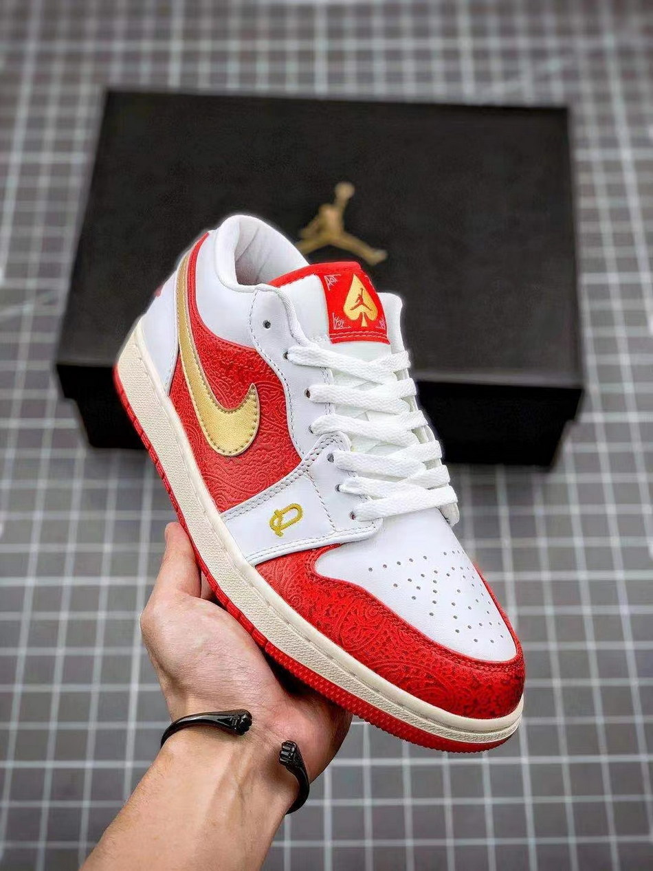 Jor-dan 1 Low Leather #章