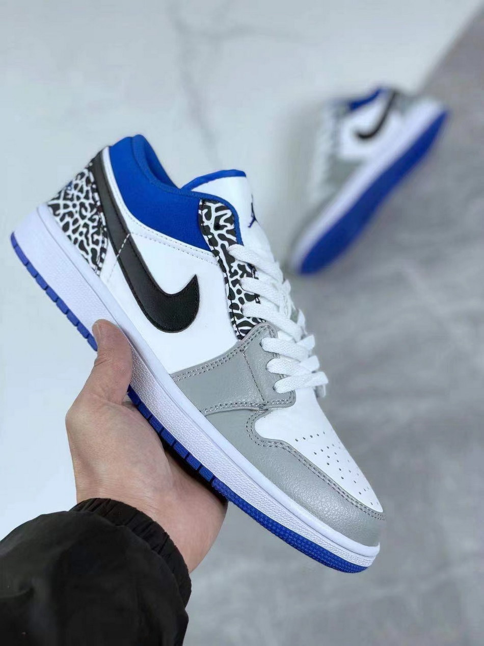Jor-dan 1 Low Leather #章