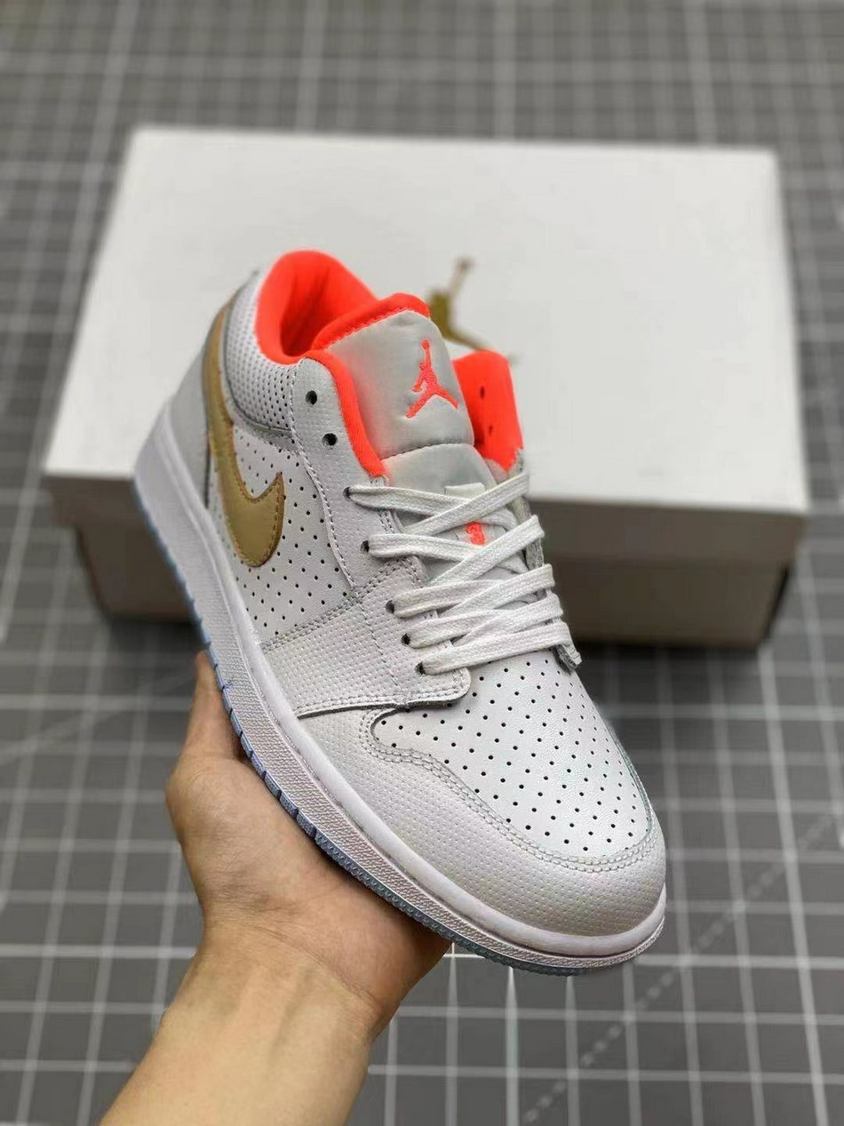 Jor-dan 1 Low Leather #章
